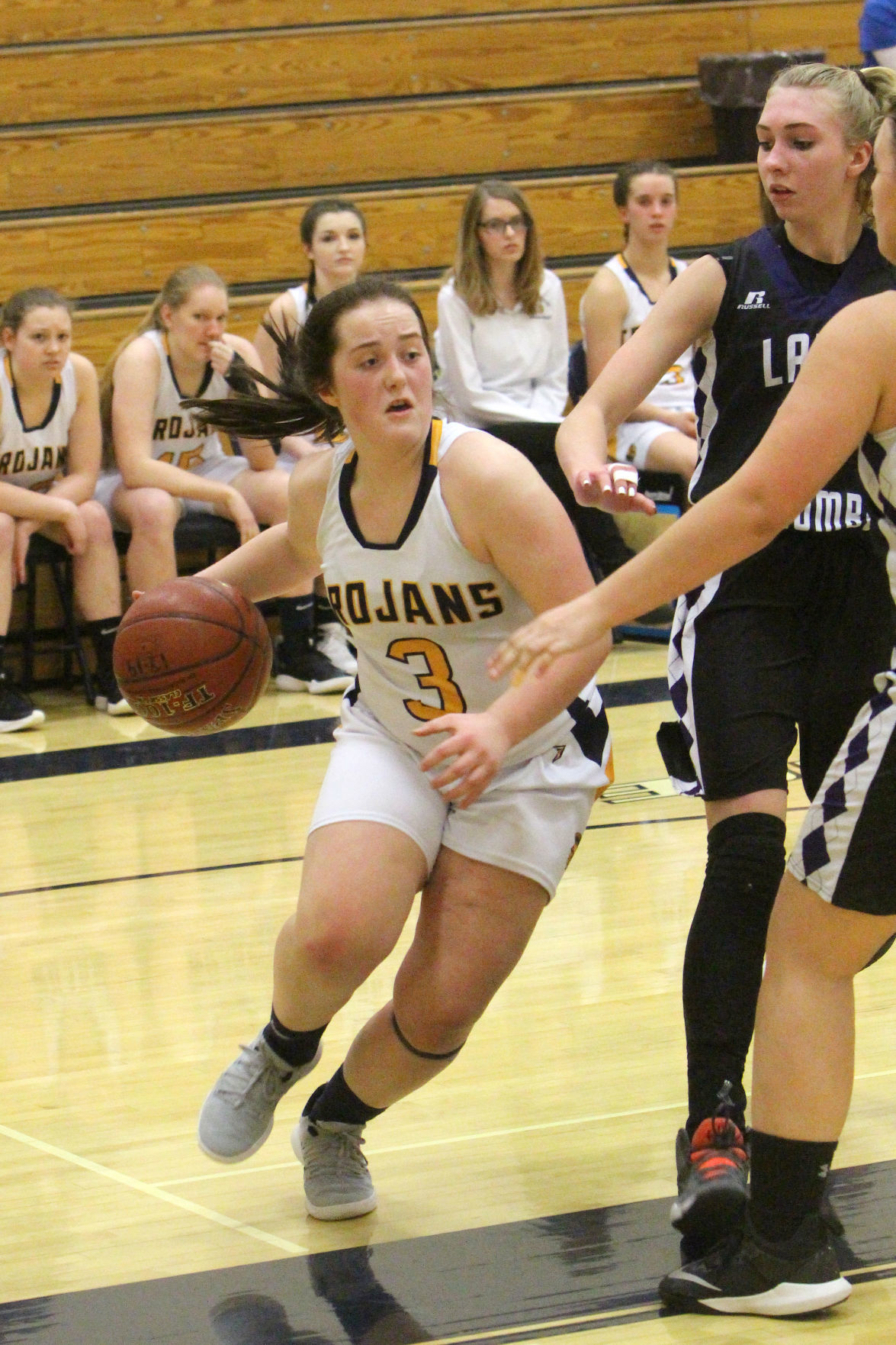 Lake Holcombe at New Auburn girls basketball 2-14-19